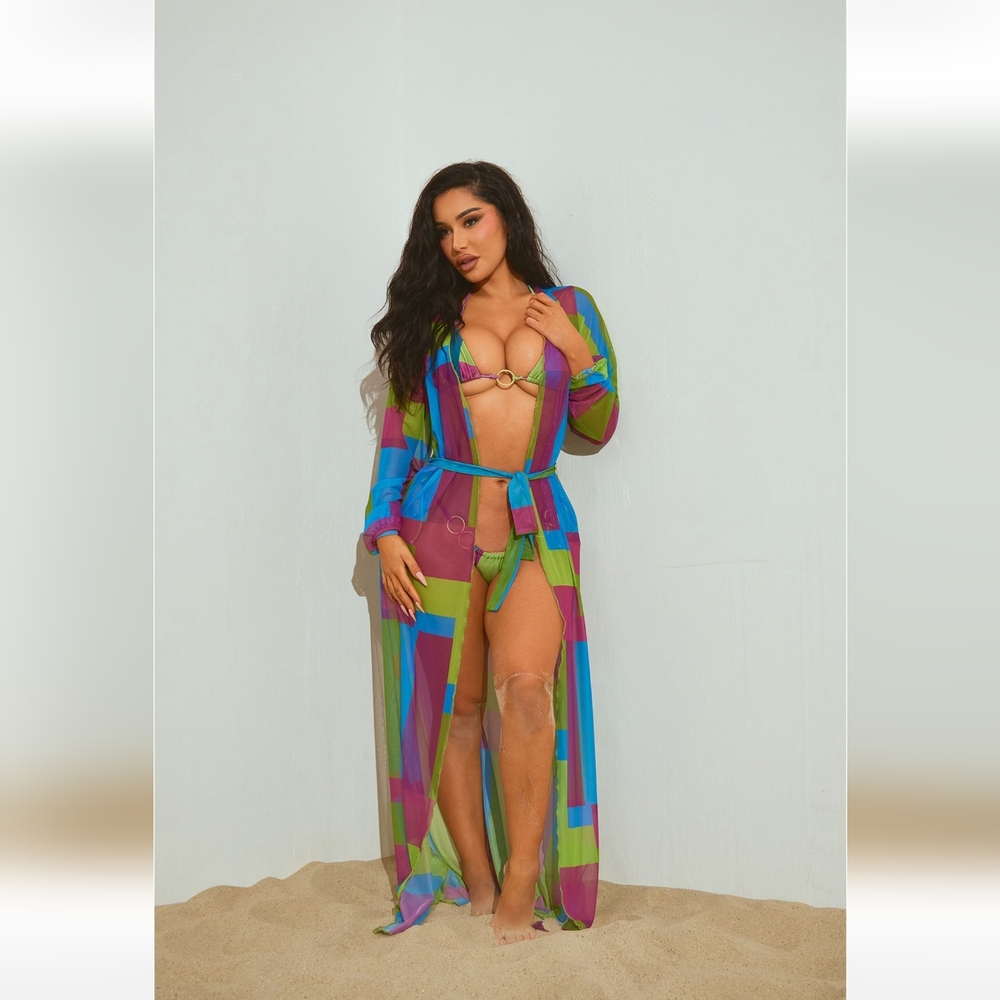 New! 3 piece bikini set Large